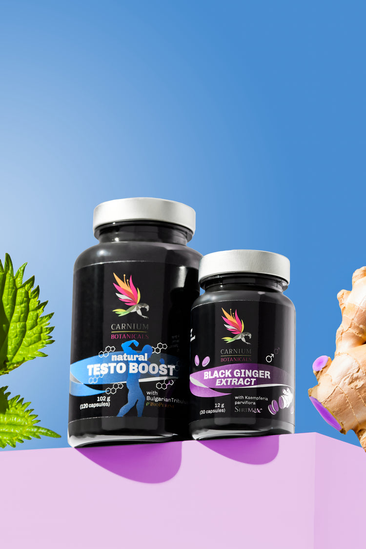 Black Ginger + Natural Testo Boost, -10%